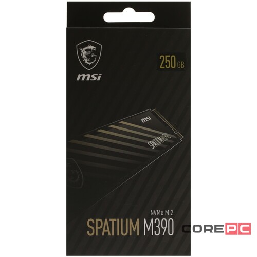 Твердотельный накопитель MSI 250 Gb SPATIUM M390 S78-4409PL0-P83
