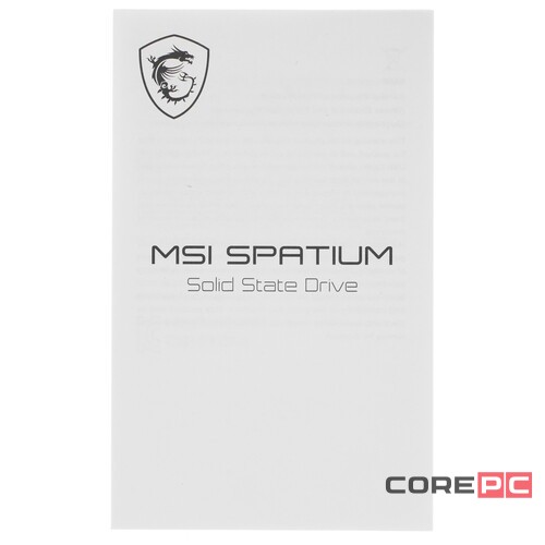 Твердотельный накопитель MSI 500 Gb SPATIUM M450 S78-440K090-P83