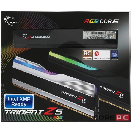 Оперативная память 32 Gb 7800 MHz G.Skill TRIDENT Z5 RGB Black (F5-7800J3646H16GX2-TZ5RK)