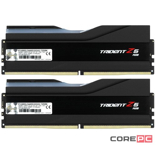 Оперативная память 64 Gb 6800 MHz G.Skill TRIDENT Z RGB (F5-6800J3445G32GX2-TZ5RK)