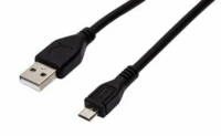 Кабель Smartbuy USB/Micro-USB 3.0A 15см (черный)