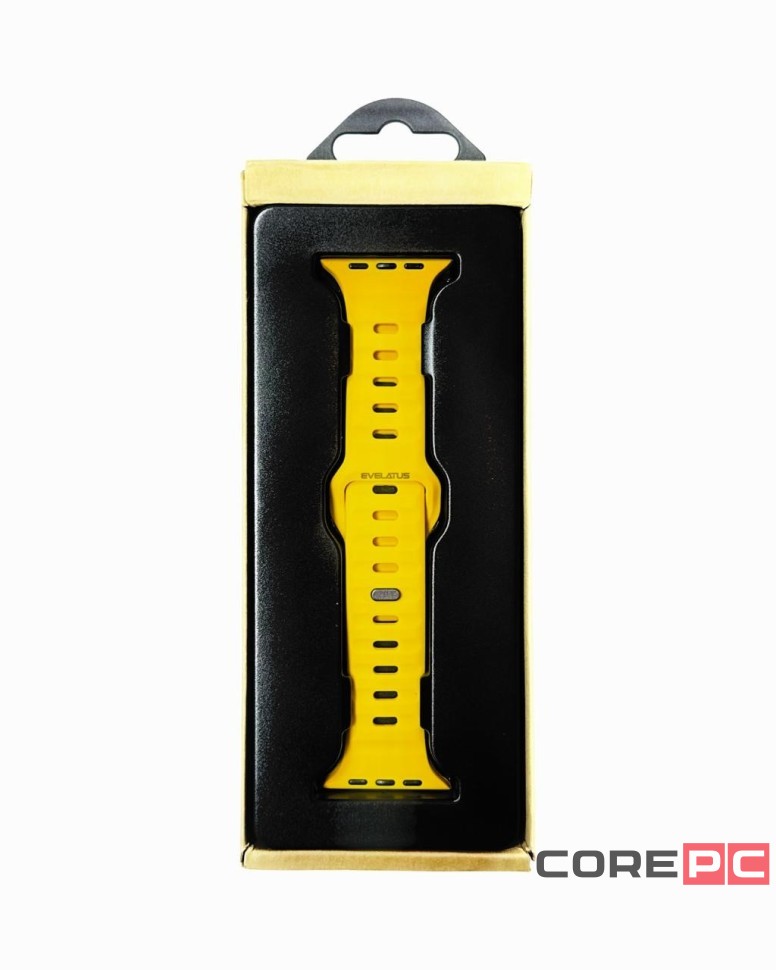 Сменный браслет Evelatus для Apple Watch 42-44-45-49mm жёлтый