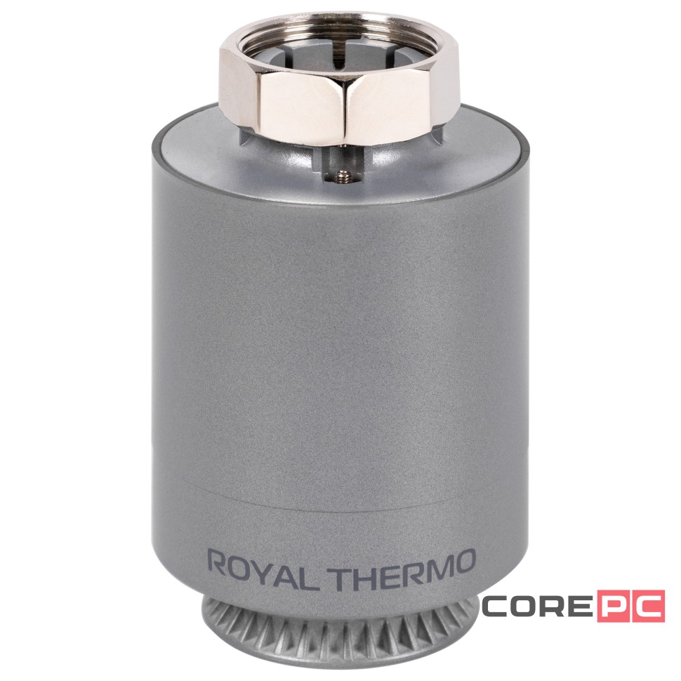 Термостат радиаторный электронный Royal Thermo Smart Heat, серебристый