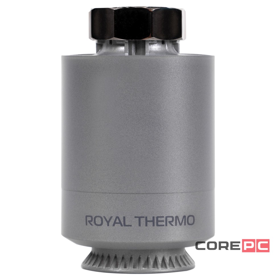 Термостат радиаторный электронный Royal Thermo Smart Heat, серебристый