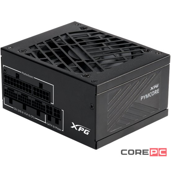 Блок питания ADATA XPG 850W PYMCORE850G-BKCEU 16 Pin (PCIe 5.0 Connector Cable Details)