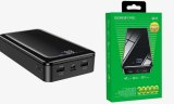 Внешний аккумулятор Borofone BJ8 30000mAh 2.0A USBx2/Type-C/Micro USB (черный)