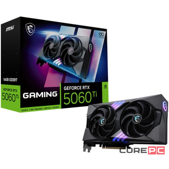Видеокарта MSI (G506T-16G) GeForce RTX 5060 Ti 16G GAMING