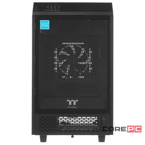 Компьютерный корпус Thermaltake The Tower 100 TG Snow White CA-1R3-00S6WN-00