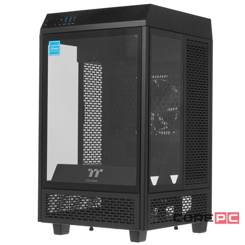 Компьютерный корпус Thermaltake The Tower 100 TG Snow White CA-1R3-00S6WN-00