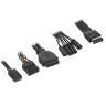 Компьютерный корпус Thermaltake The Tower 100 TG Snow White CA-1R3-00S6WN-00