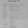 Компьютерный корпус Thermaltake The Tower 100 TG Snow White CA-1R3-00S6WN-00