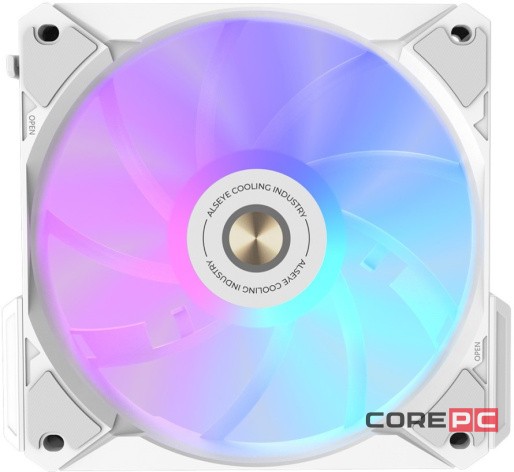 Вентилятор для корпуса ALSEYE Cooling Fan i12W White PWM