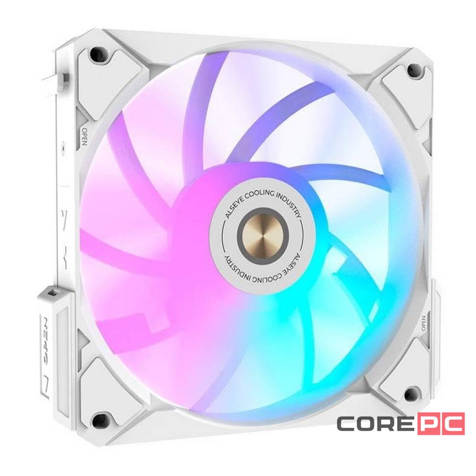 Вентилятор для корпуса ALSEYE Cooling Fan i12W White PWM