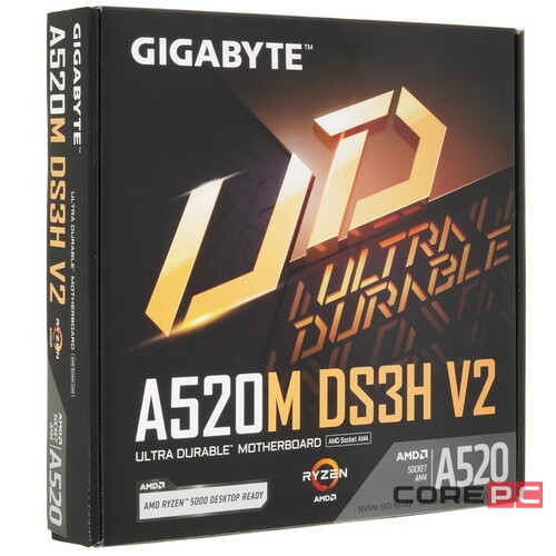 Материнская плата Gigabyte A520M DS3H V2