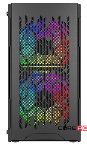 Компьютерный корпус Powercase MISTRAL Micro D3B TG ARGB PWM Black (CMMDB-A3)