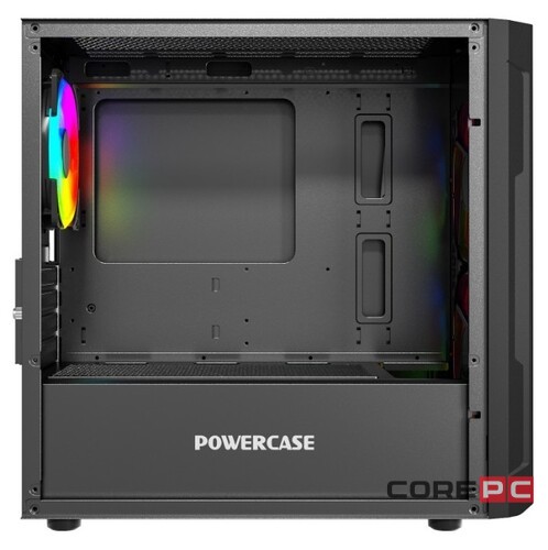 Компьютерный корпус Powercase MISTRAL Micro D3B TG ARGB PWM Black (CMMDB-A3)