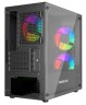 Компьютерный корпус Powercase MISTRAL Micro D3B TG ARGB PWM Black (CMMDB-A3)