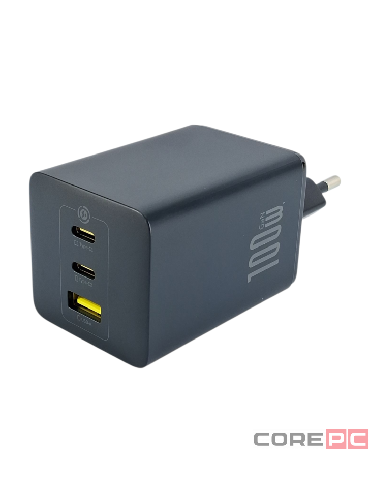 Сетевое зар. устр. Baseus EnerFill FE11 100W 1USB/2C P10182102123-00 черное
