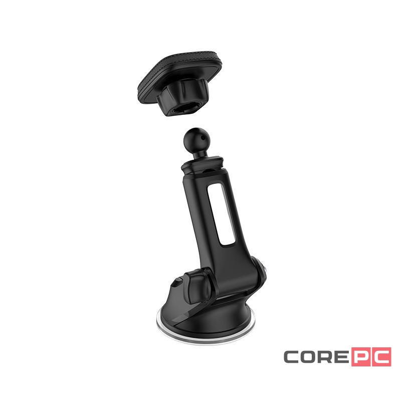 Держатель в автомобиль на торпеду Hoco CA42 магнитный черный