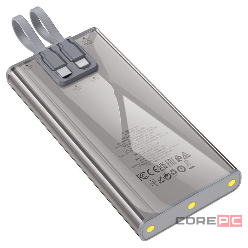 Powerbank Hoco J104 10000mAh 2USB/1С 22.5W черный