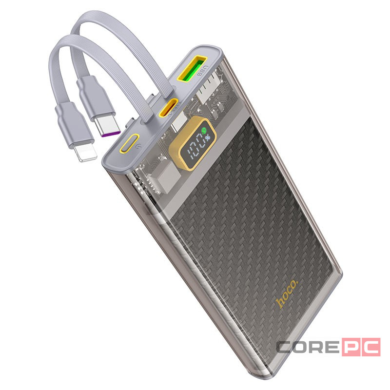 Powerbank Hoco J104 10000mAh 2USB/1С 22.5W черный