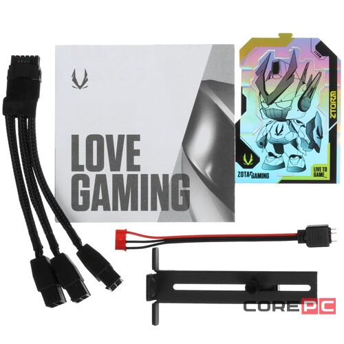 Видеокарта ZOTAC (ZT-D40820B-10P) GeForce RTX 4080 SUPER 16GB AMP EXTREME AIRO