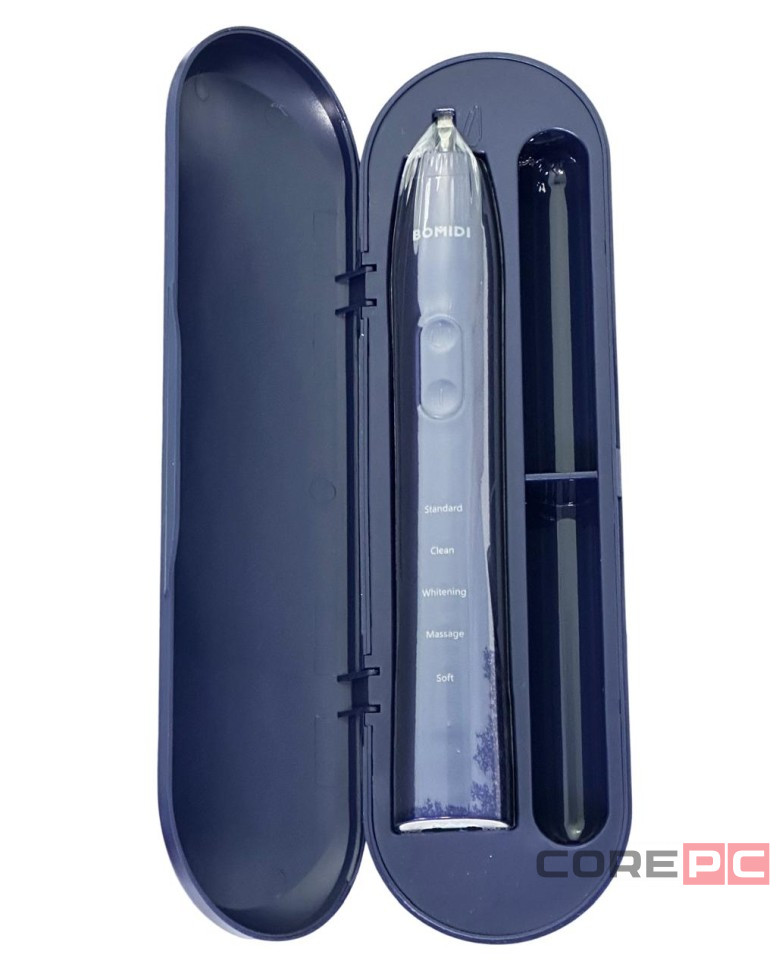 Ультразвуковая зубная щетка BOMIDI TX5 синяя