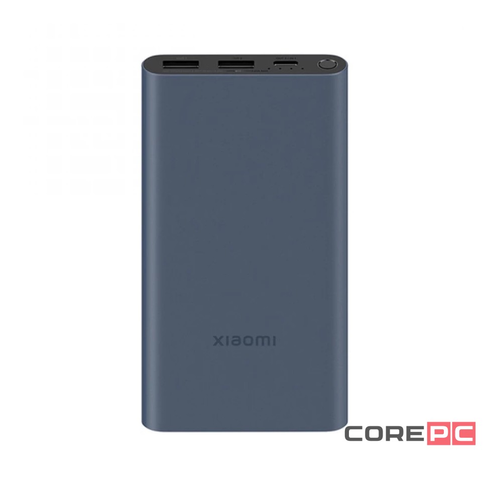 Powerbank Xiaomi 3 10000 мАч 2USB+Type-C 22,5W Fast Charge PB100DZM темно-синий