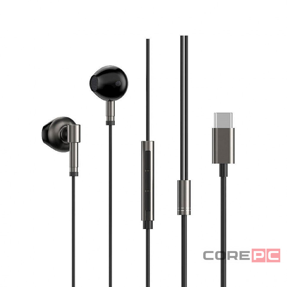 Проводная стерео-гарнитура WIWU Earbuds EB316 Type-C (черный)