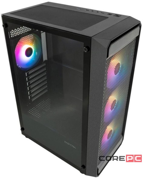 Компьютерный корпус XASTRA A403 4FRGB TG Black (A403-4FC12F)