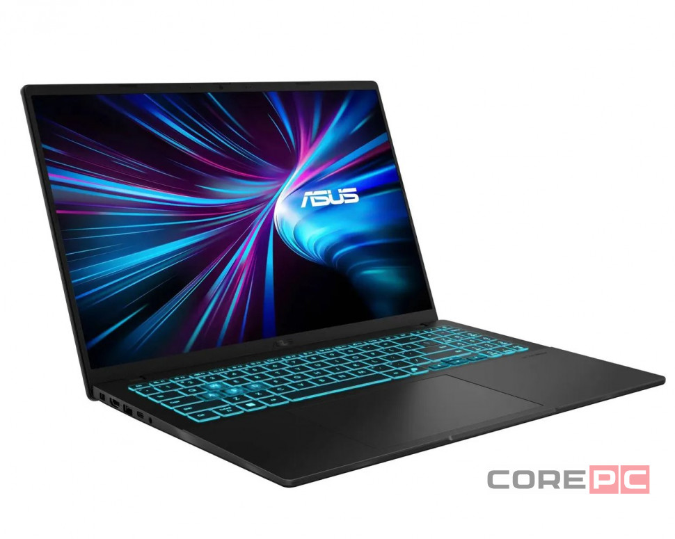 Asus VivoBook V16 V3607VM-RP090 (Black) / Core 5 210H / 16Gb / 512Gb SSD / RTX 5060 / no / 16" 1920x1200 IPS 144Гц / DOS / 1.95
