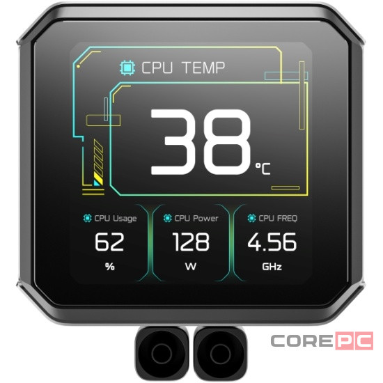 Система жидкостного охлаждения для процессора Deepcool SPARTACUS 420 (R-SPT420-BKDSMP-G-1)