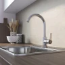 Смеситель для кухни Milardo M01SBJ0M05, рычажное управление, цвет хром