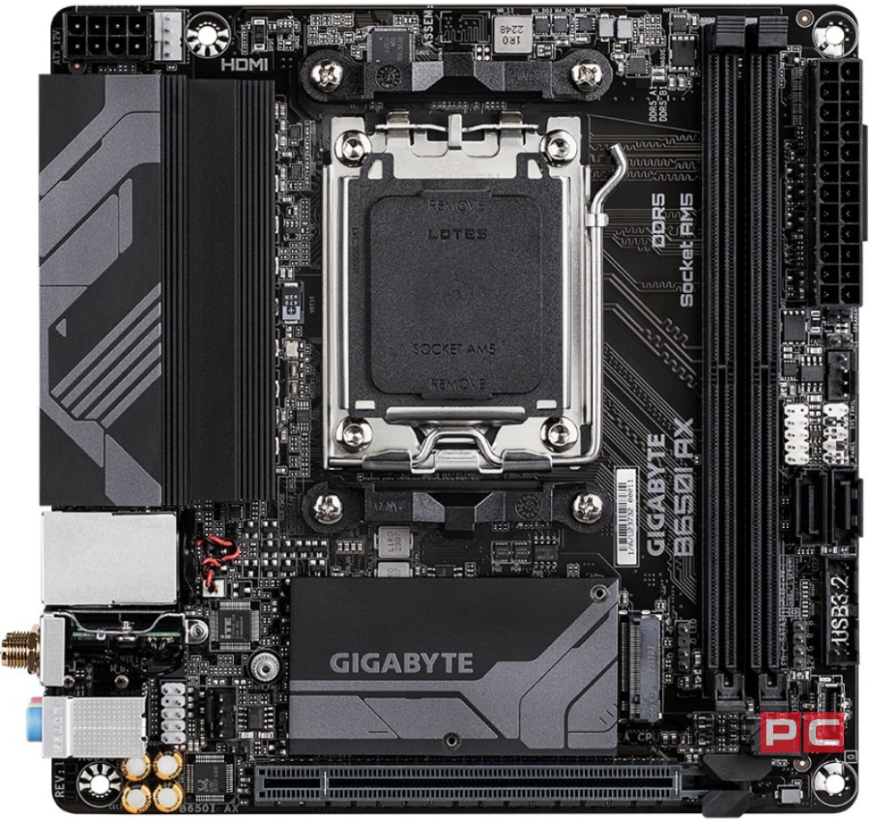 Материнская плата Gigabyte B650I AX