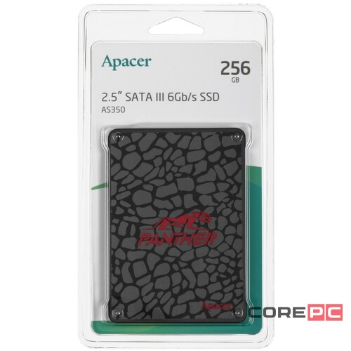 Твердотельный накопитель Apacer 256 Gb AS350 PANTHER (AP256GAS350-1)