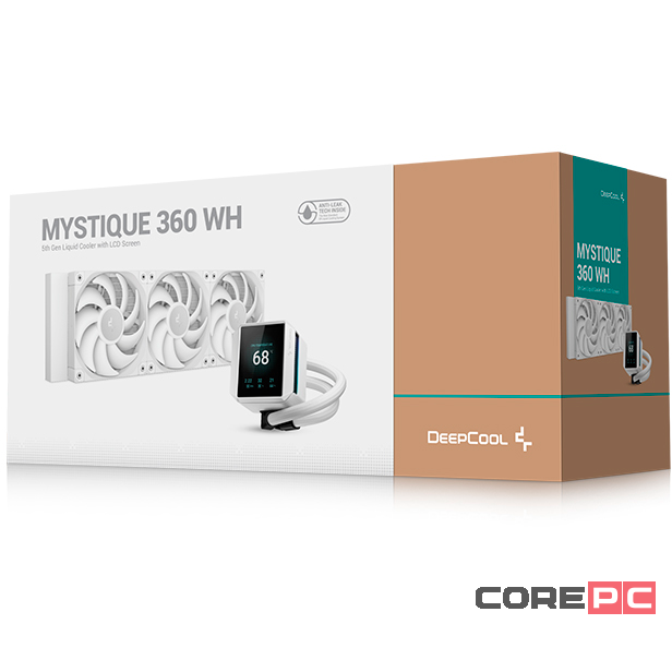 Система жидкостного охлаждения для процессора Deepcool MYSTIQUE 360 WH White (R-LX360-WHDSNMP-G-1)
