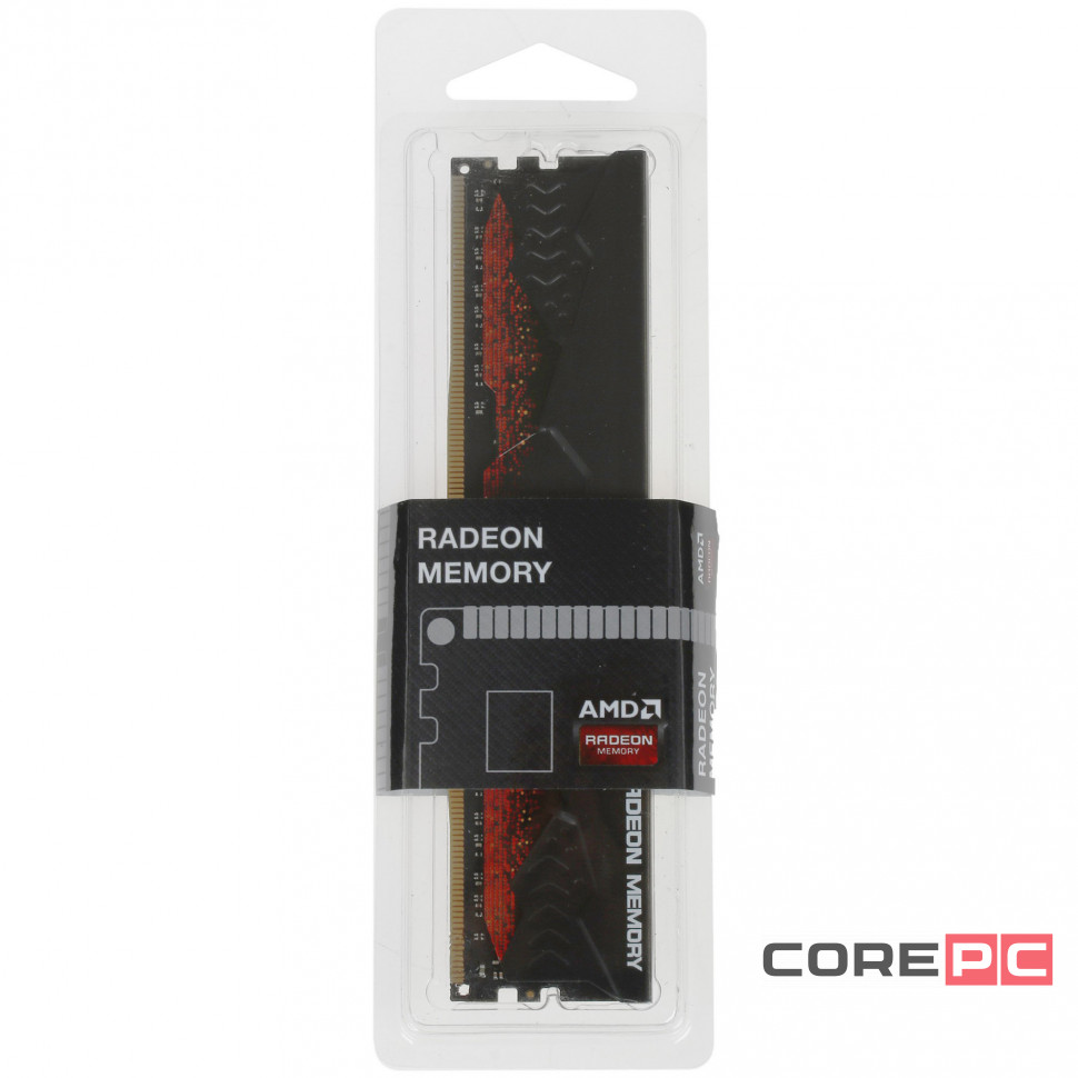 Оперативная память 8 Gb 3200 MHz AMD R9 GAMERS SERIES Black (R9S48G3206U2S)