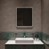 Зеркало MIXLINE Стив 600х700 (ШВ) сенсорный выключатель, светодиодная подсветка