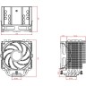 Кулер для процессора ID-COOLING SE-226-XT ARGB Black