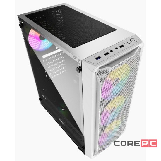 Компьютерный корпус Powercase MISTRAL Z4 White CMIZW-L4