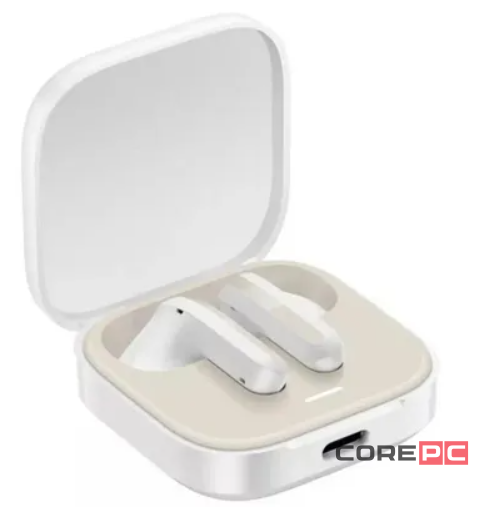 Беспроводные Bluetooth-наушники Xiaomi Redmi Buds 6 Active (White) (M2344E1)