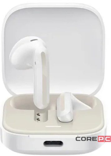 Беспроводные Bluetooth-наушники Xiaomi Redmi Buds 6 Active (White) (M2344E1)