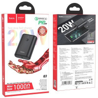 Powerbank Hoco Q3 10000mAh 18W/20W 1USB/USB-C черный