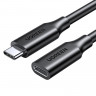 Кабель-переходник Ugreen US353 Type-C (папа) на Type-C (мама) 0,5м черный
