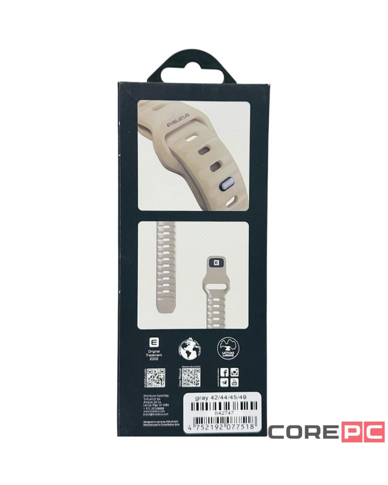 Сменный браслет Evelatus для Apple Watch 42-44-45-49mm бежевый