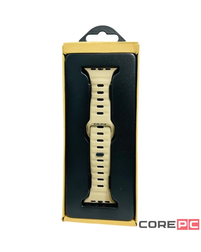 Сменный браслет Evelatus для Apple Watch 42-44-45-49mm бежевый