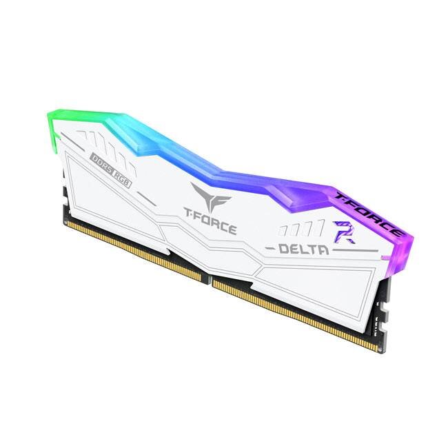 Оперативная память 64 Gb 6000 MHz Team Group T-FORCE DELTA RGB White (FF4D564G6000HC38ADC01)