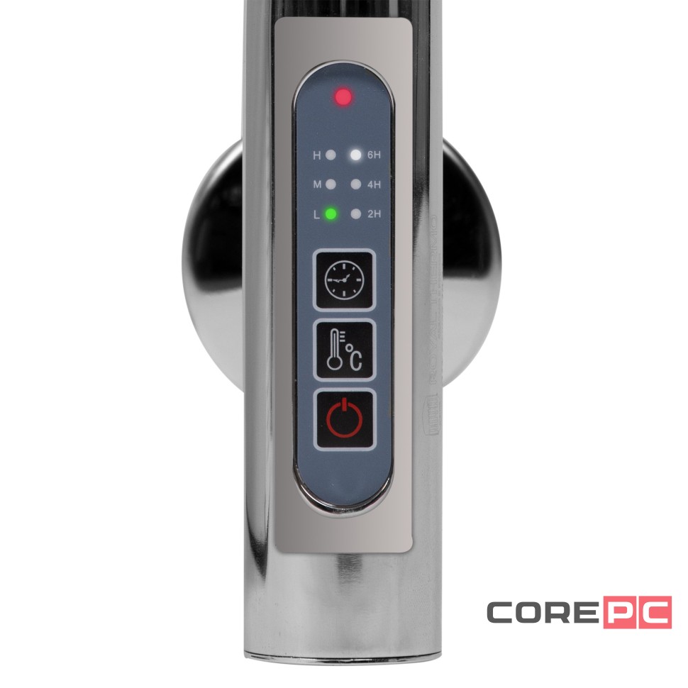 Полотенцесушитель Royal Thermo Casa П14 500х800 электро (встроен. диммер) стальной