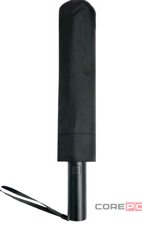 Зонт NINETYGO Automatic Reverse Lighting Umbrella с фонариком черный