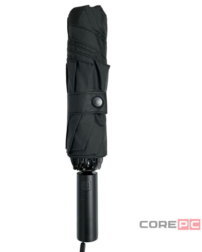 Зонт NINETYGO Automatic Reverse Lighting Umbrella с фонариком черный